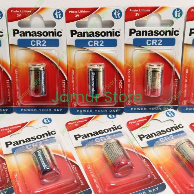 Baterai Lithium Panasonic Cr2 3V / Panasonic Photo Lithium Cr-2