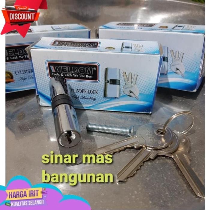 FLASH SALE SILINDER KUNCI PINTU ALUMINIUM ORCHAD,SILINDER KUNCI ALUMINIUM,CYLINDER KUNCI ALUMINIUM ,
