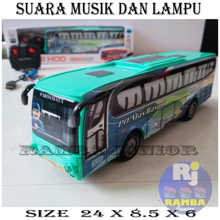 Product Laris Promo Mobil Bus Rc Mainan Remote Control City Bus Batrai Cas Murah