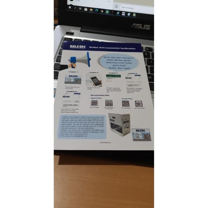 Belden Utp Cat 6 7814A