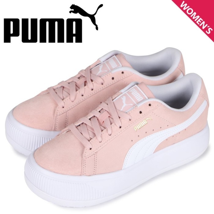 Sepatu Casual Puma Suede Mayu Lotus-Puma White 380686 03