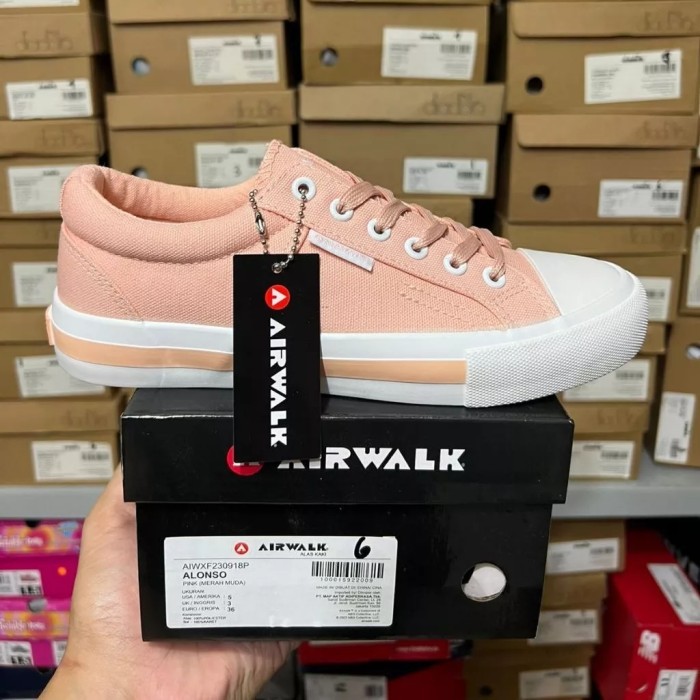 Sepatu Wanita Sepatu Sneakers Wanita Airwalk Alonso Aiwxf230918P Ori