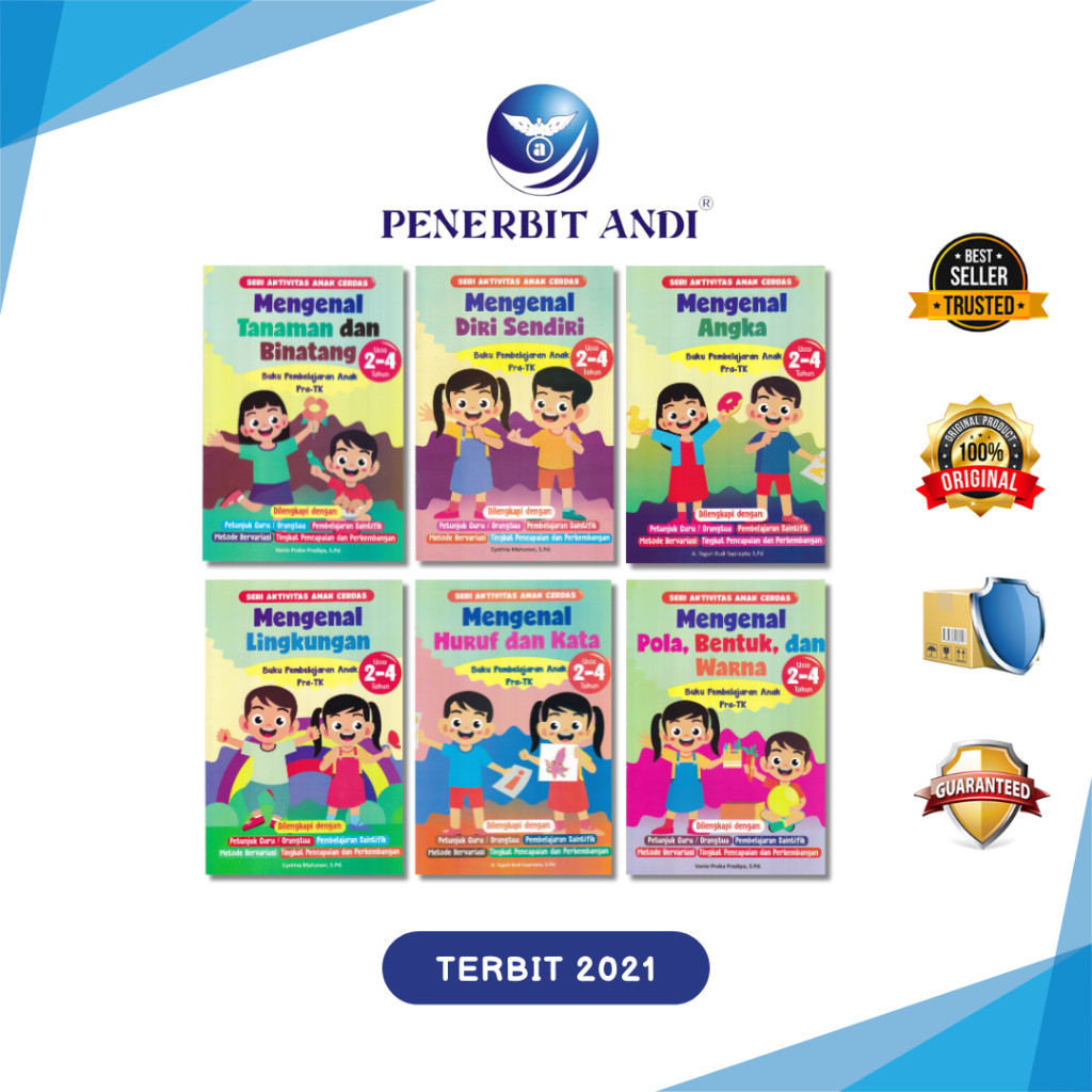 Buku Seri Aktivitas Anak Cerdas - Vanio Praba Pradipa, S.Pd.