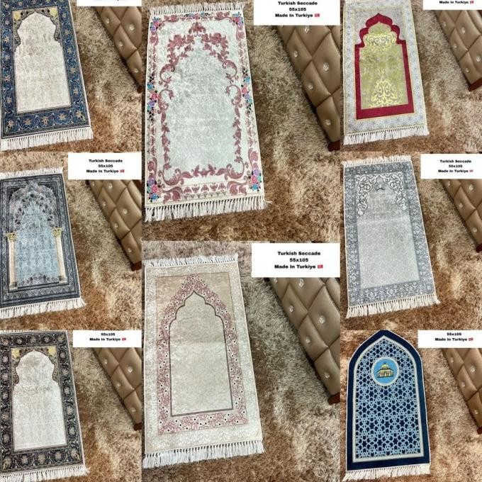 sajadah Turki 55x105 lembut mewah elegan anggun part 2