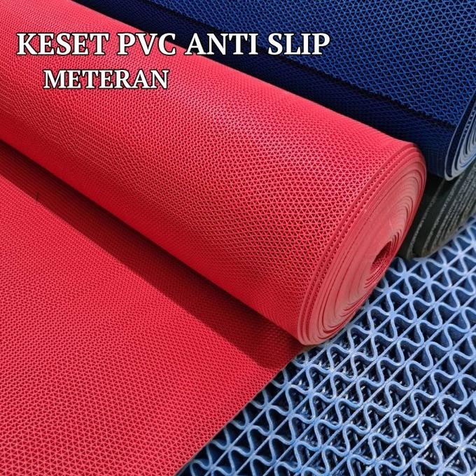 KESET KARPET PVC ANTI SLIP KAMAR MANDI METERAN