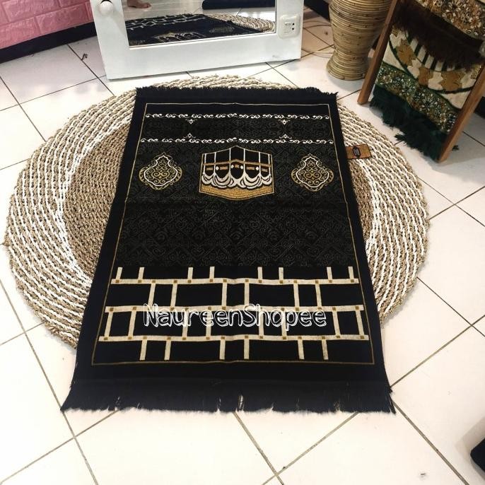 sajadah kiswah Turki / sajadah hitam
