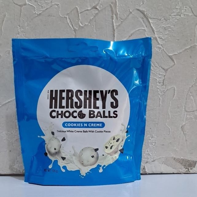 

Kualitas terbaik] HERSHEY'S CHOCO BALLS COOKIES N CREME