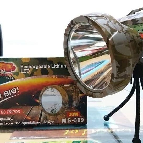 Senter Kepala Dony MS-309 SO BIG - Cahaya Kuning Terlaris