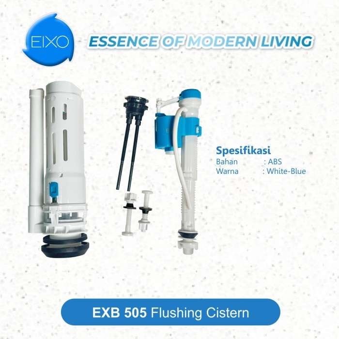 Flush Toilet Duduk EIXO BUFALO Kode 213