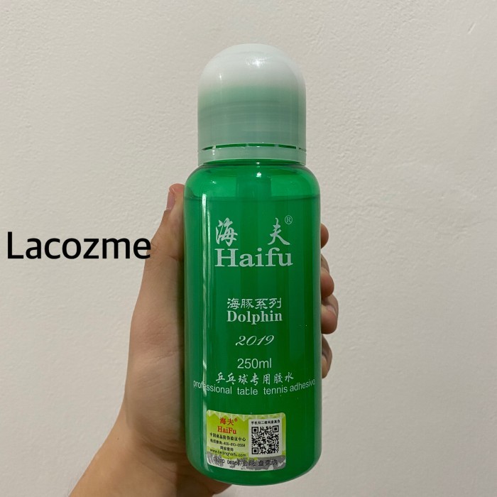 Lem Karet Bet Pingpong Haifu Dolphin Speed Glue 250Ml