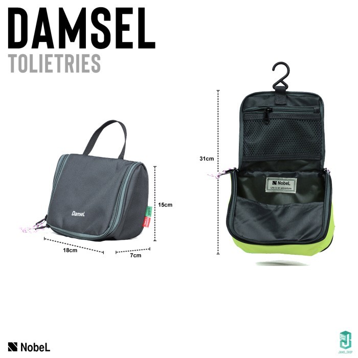Travel Toiletries BagNobel OutdoorTas MandiDamsel