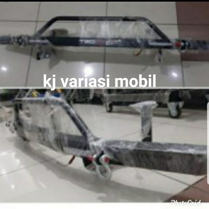 tanduk depan mini+lampu DRL putih khusus fortuner TRD