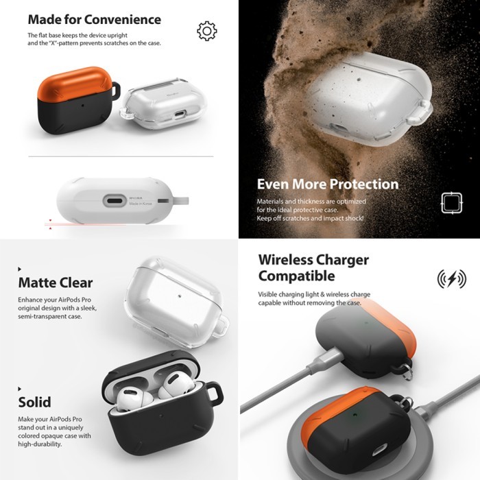 Rearth Ringke Airpods Pro Layered Case - Matte Hardcase
