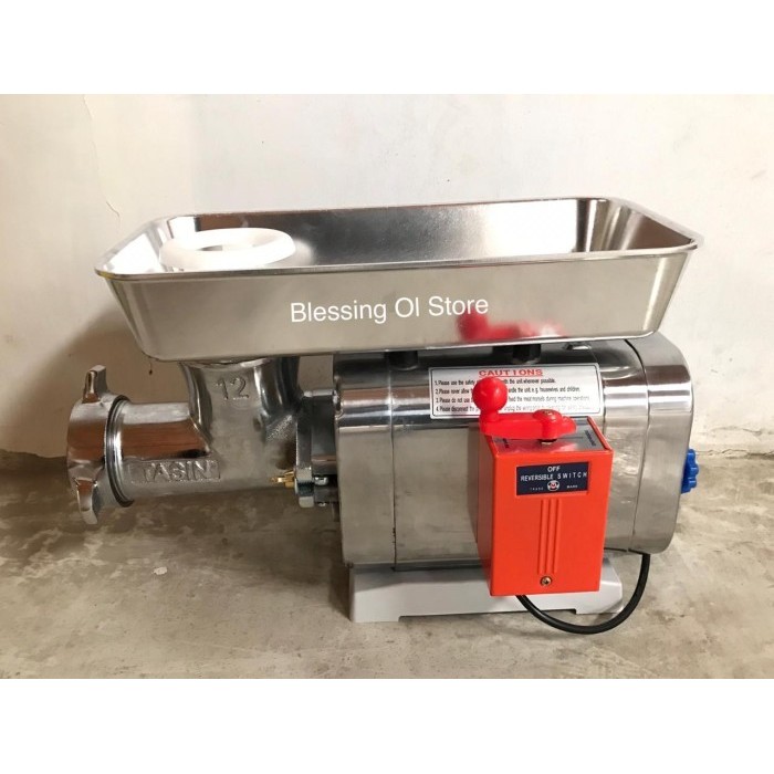MESIN GILINGAN TASIN MADE IN TAIWAN / MEAT GRINDER TASIN 12