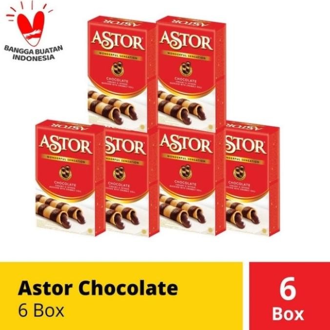 

Terlaris Astor Chocolate 40Gr X 6 Box Promo Hemat Astor Coklat Berkualitas