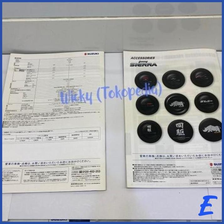 [WCK] MAJALAH AKSESORIS SGP JAPAN NEW JIMNY JB74 2019-2022