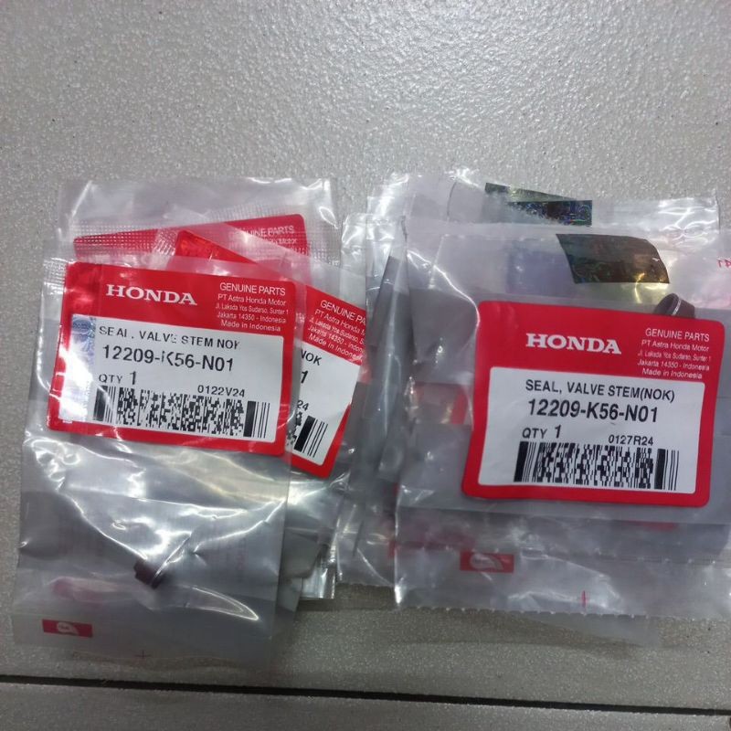12209K56N01 – SEAL VALVE STEM(NOK), SEAL KLEP ADV 160, PCX 160, VARIO 160,  BEAT DELUXE, SCOOPY NEW,