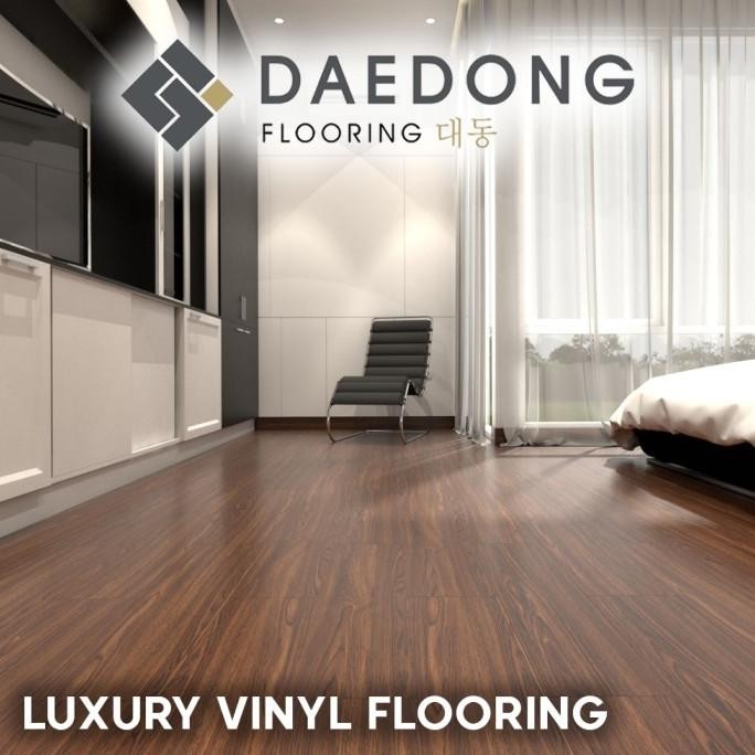 LANTAI VINYL KAYU PLANK FLOOR | DAEDONG FLOORING | TANPA LEM