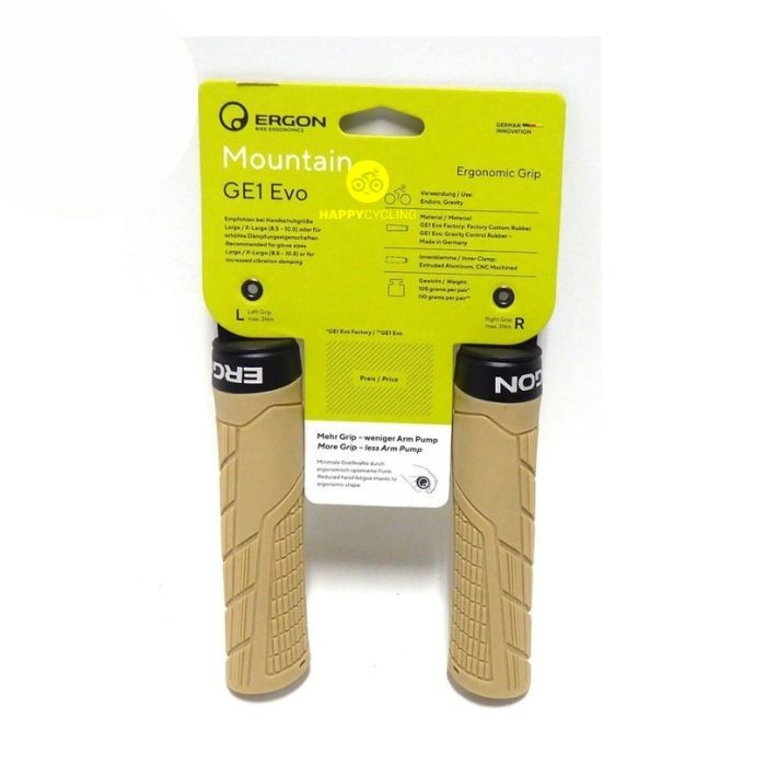 Terefe Hand Grip Sepeda Handgrip Ergon Ge1 Evo Sand Storm Happy Cycling