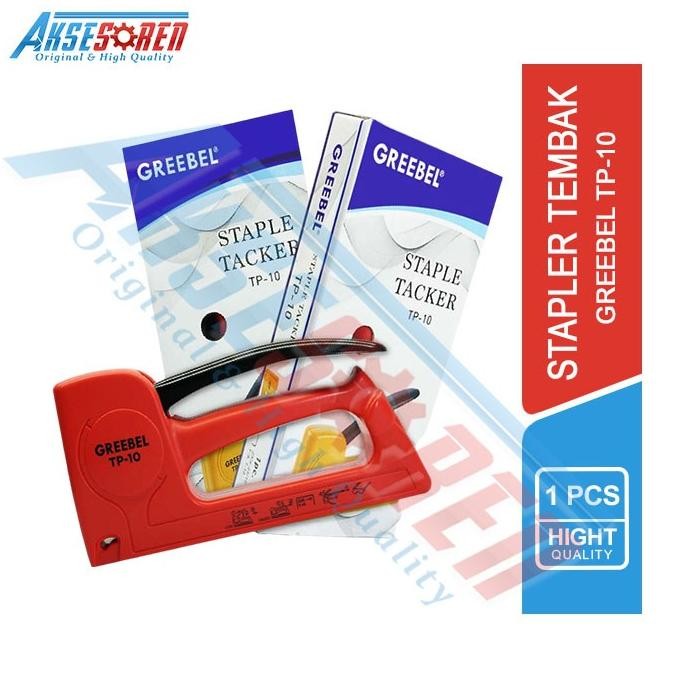 

Terlaris Stapler Tembak Greebel / Staples Besar / Hekter / Staple Tacker Ready Stok