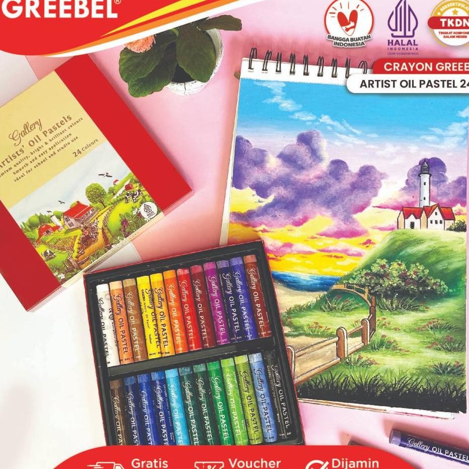 

Greebel Crayon Artit 24 Warna Rayon Artit Oil Patel 24 Crayon Greebel