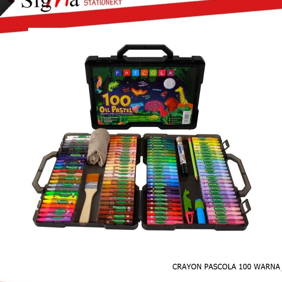 

Crayon Pacola 100 Warna