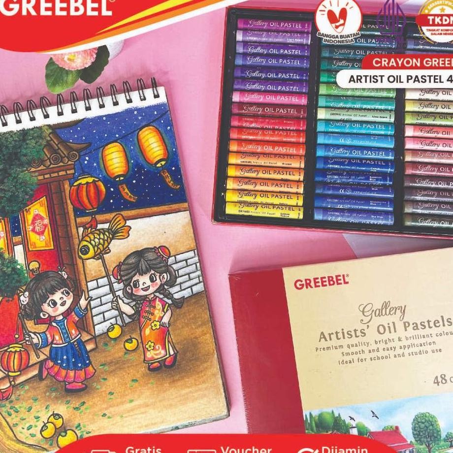 

Greebel Crayon Artit 48 Warna Rayon Artit Oil Patel 48 Warna Crayon Greebel