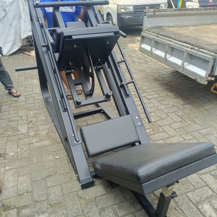 Ylia Leg Press Maine+Hack Squat-Adm Leg Press-Leg Press Maine Fitnes-Squat Kaki-Legpress-Hack Squat