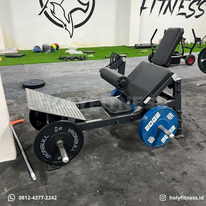 Ylia Hip Thrust Dhz E3092 Alat Fitness Fitnes Gym Gul Commercial Grade