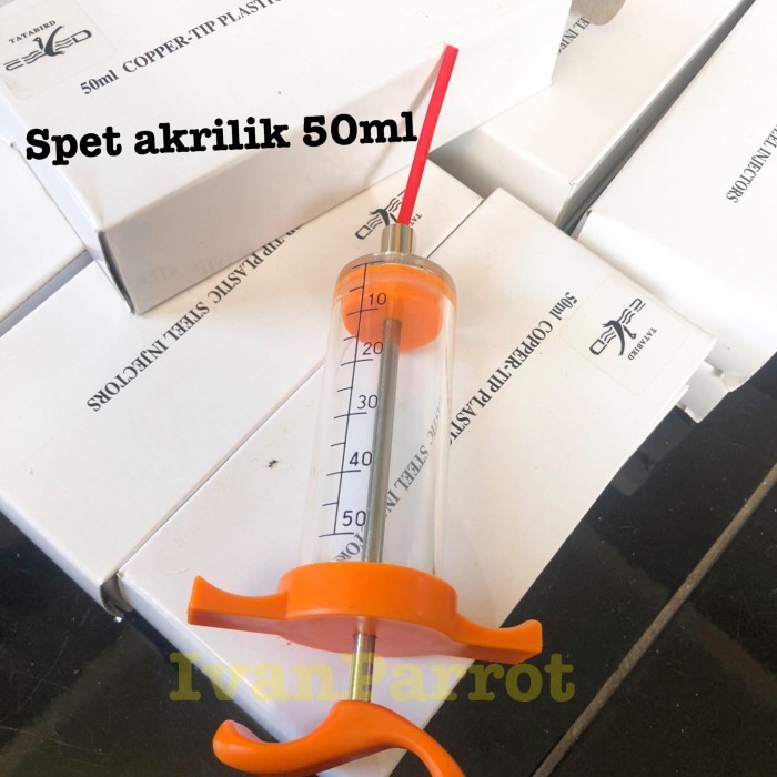 SPET AKRILIK 50ML BURUNG PARROT SPET LOLOHAN MERAH KODE 128