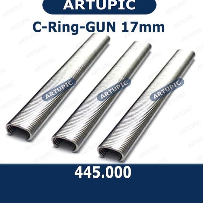 

READY C-RING GUN UKURAN 17MM STAPLES PENGIKAT KANDANG BATERAI AYAM PUYUH KELINCI DOC DAN MATRAS KASUR