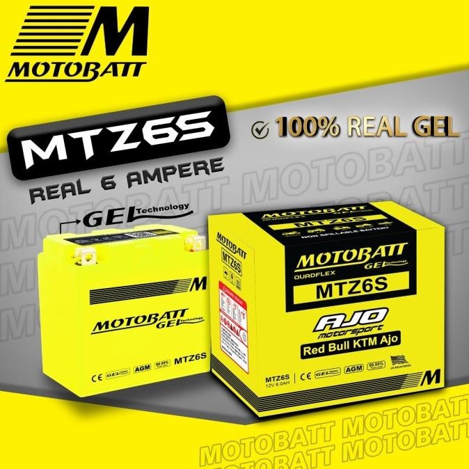 Ori - AKI GEL MOTOBATT MTZ6S HONDA VARIO 125 / VARIO 150 / VARIO 160