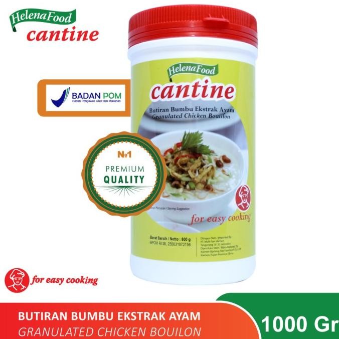 

READY BUTIRAN BUMBU EKSTRAK AYAM 800 GR KALDU PENYEDAP RASA CANTINE PREMIUM