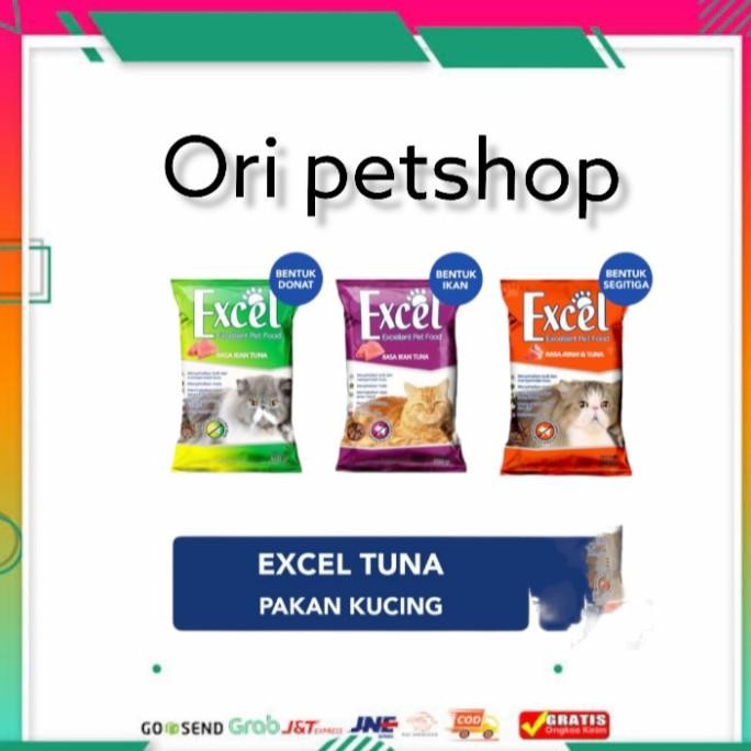 

READY EXCEL CAT AYAM & TUNA 20 KG MAKANAN KUCING SEKELAS BOLT - GOJEK/GRAB