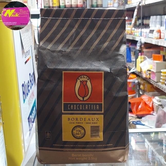 

COKLAT BUBUK BORDEAUX TULIP 2,5KG KHUSUS GOJEK DAN GRAB