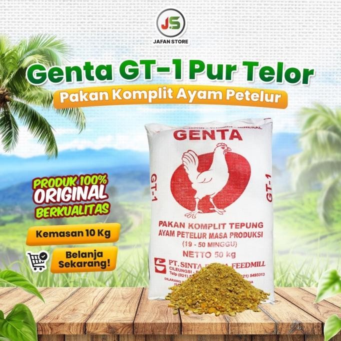 

READY PAKAN AYAM PETELUR GT PUR TELOR (10 KG)