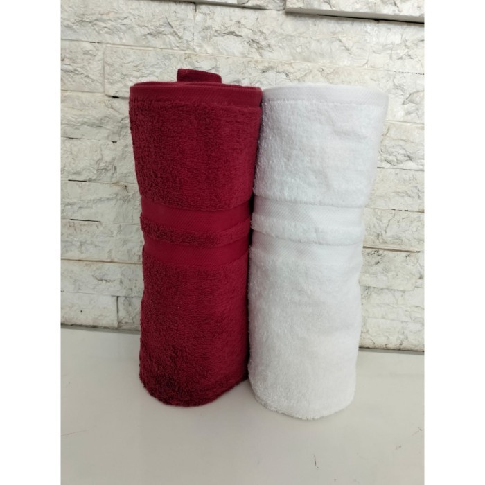 HOT PROMO HANDUK EX LARGE TM & TERRY PALMER NATURAL GRADE B 70X135 ASD85