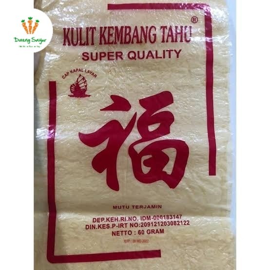 

Kulit Kembang Tahu Cap Kapal Layar 60gr