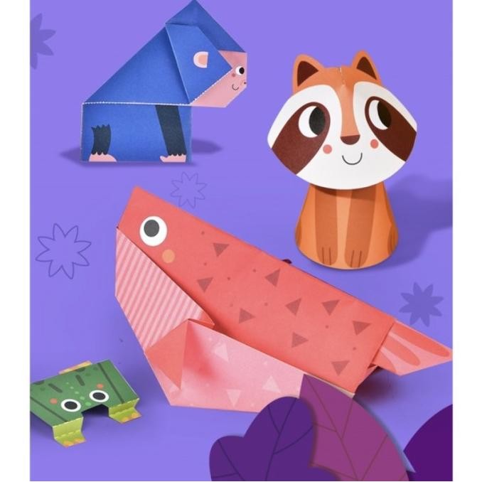 Sale Mideer Origami Level Up Mainan Edukasi Melipat Anak Kids Book Buku
