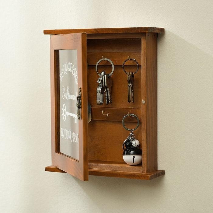 terbaru  box penyimpanan kunci box kayu tempat penyimpanan kunci key box dinding box tempat kunci