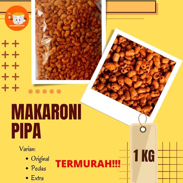 

PROMO MAKRONI BANTET MAKARONI PIPA 1KG Pedas Food Krupuk