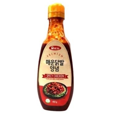 

READY WOOMTREE KOREAN BBQ MARINADE SPICY CHICKEN / SAUS PEDAS AYAM 450 GR