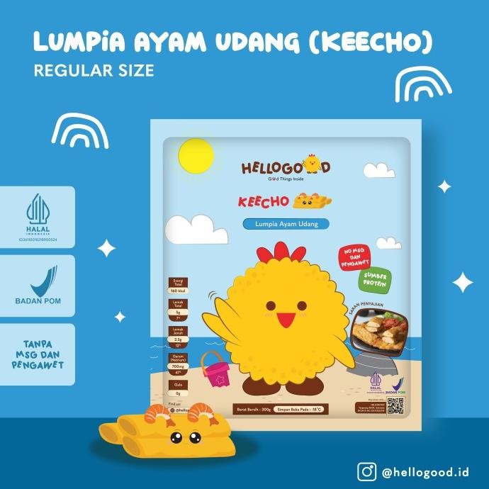 

READY LUMPIA AYAM UDANG FROZEN FOOD NO MSG, IZIN EDAR BPOM
