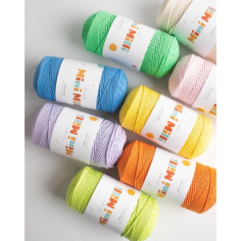 

Mini milli yarn benang rajut Korea Yarn-a