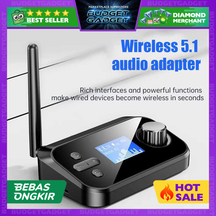 Vikefon 2In1 Audio Bluetooth 5.1 Receiver Transmitter Wireless 10M