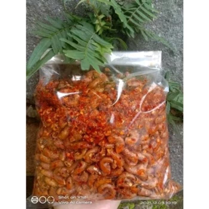 

LIMITED EDITION Makaroni kriuk extra pedas daun jeruk isi 500gram Snacks Food Goreng