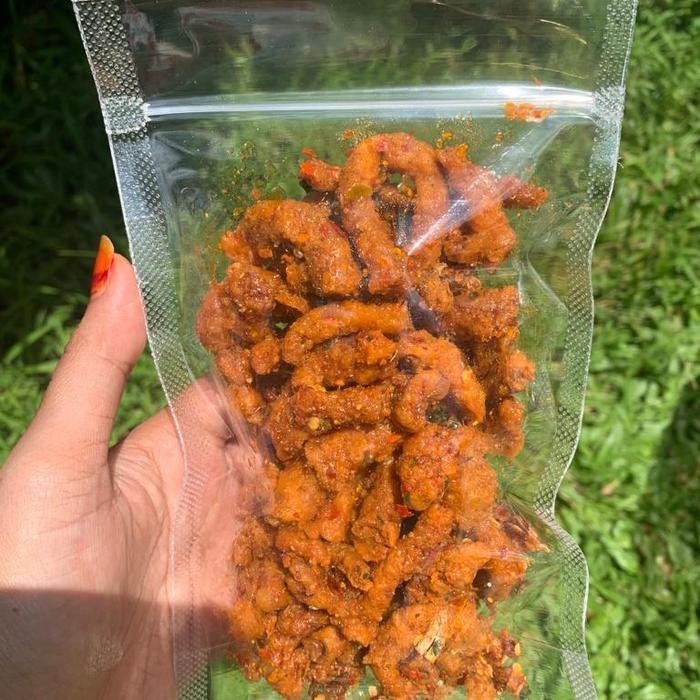 

HEMAT Usus Ayam Pedas Berat 120gram Camilan Food