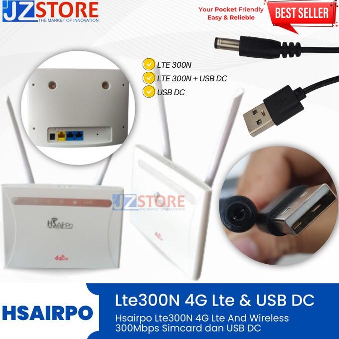Hsairpo Lte300N 4G Lte And Wireless 300Mbps Simcard
