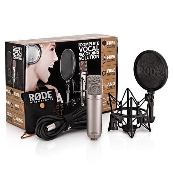 Mic Recording Rode Nt1A Nt 1A Microphone Cardioid Condenser Original P New Stok