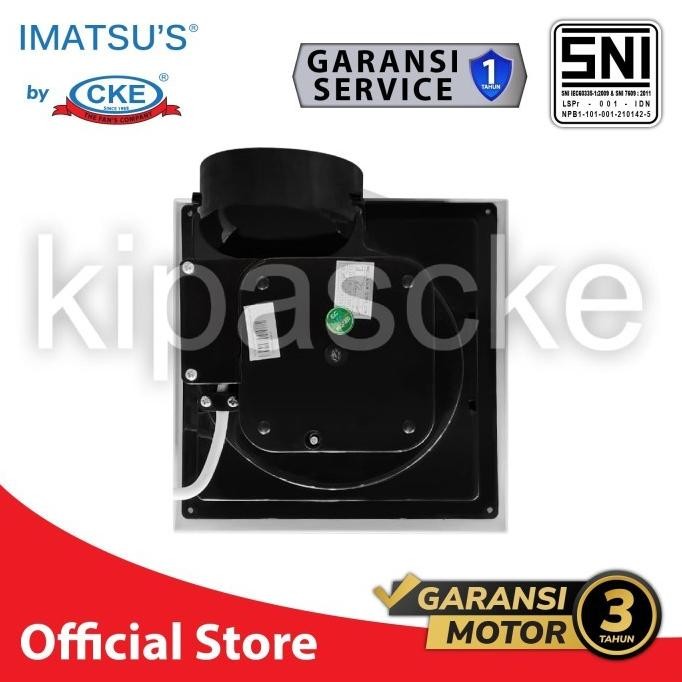 Promo Exhaust Fan Plafon 14 Inch Ceiling Hexos Plafon Dapur Toilet Imatsu